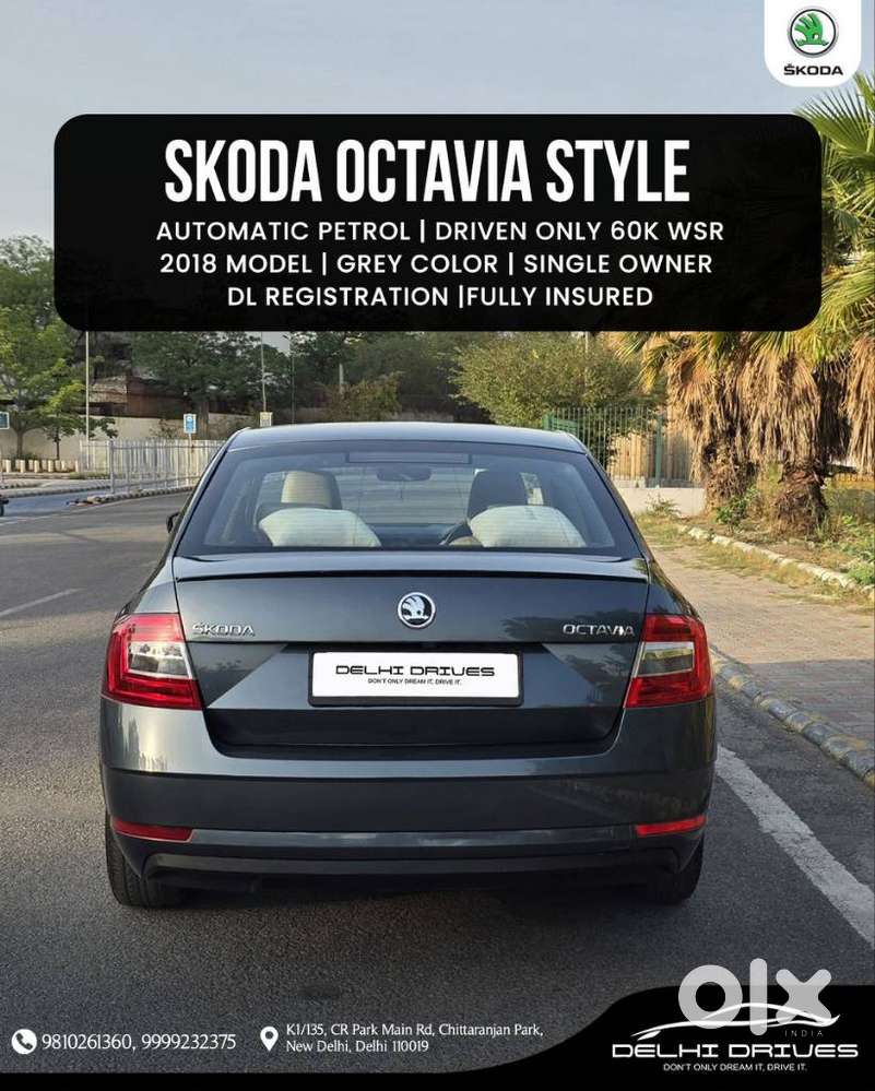 Skoda Octavia 1.8 Tsi Style At, 2018, Petrol