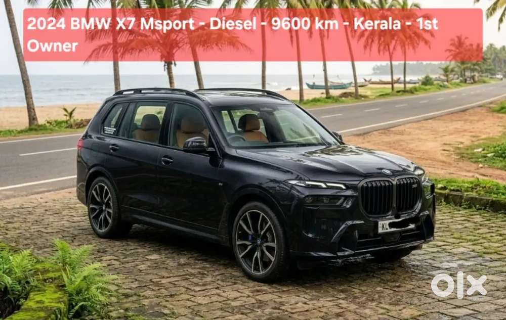 Bmw X7 2024 Diesel 9000 Km Driven Kerala Single ,warranty ,rc Paymnt