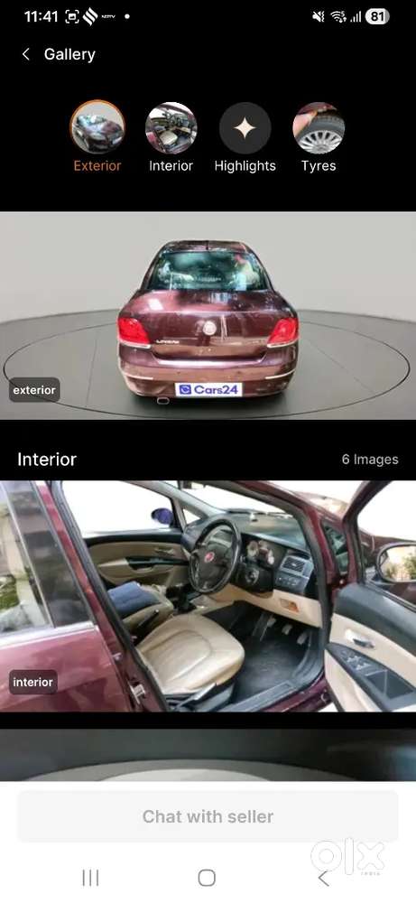 Fiat Linea Tjet Plus For Sale