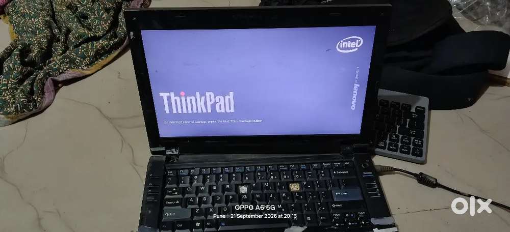 Think pad 12 bg rome 500bg but hard disc not working problem issues