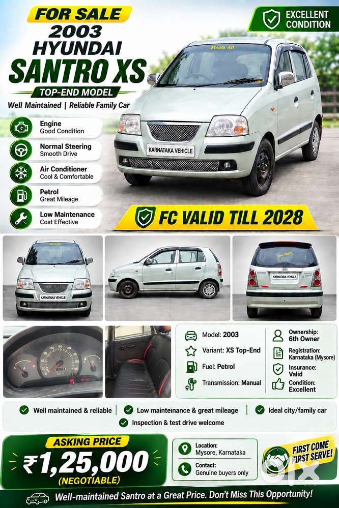 Hyundai Santro Xing 2003
