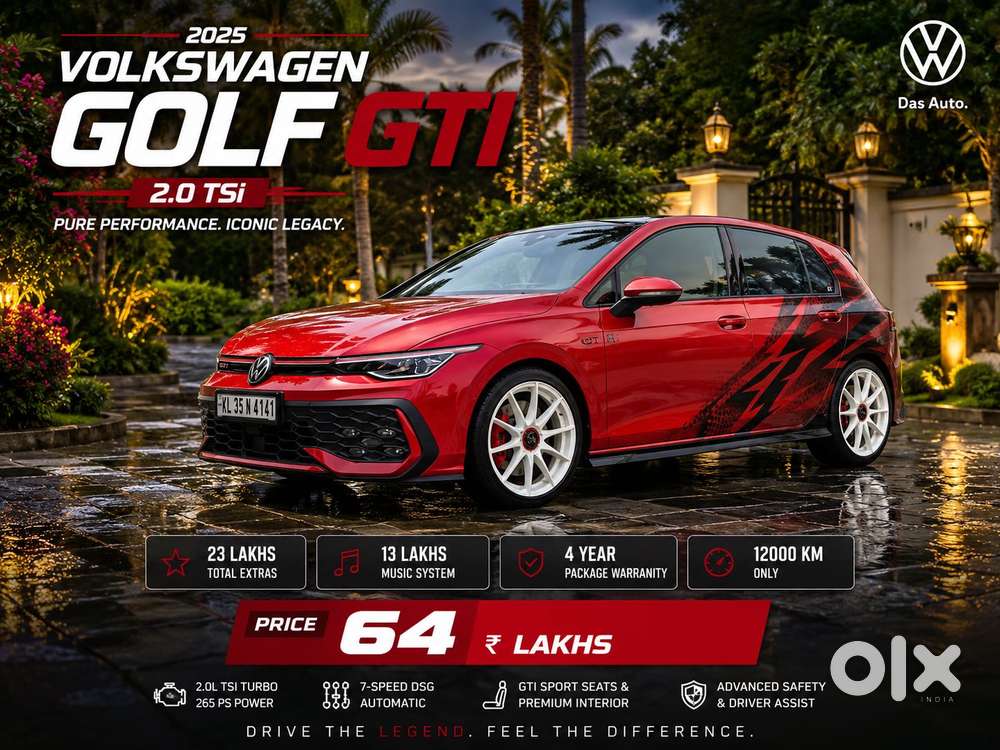 Volkswagen Golf Gti S, 2025, Petrol