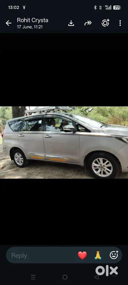 Toyota Innova Crysta 2017 Diesel Manual