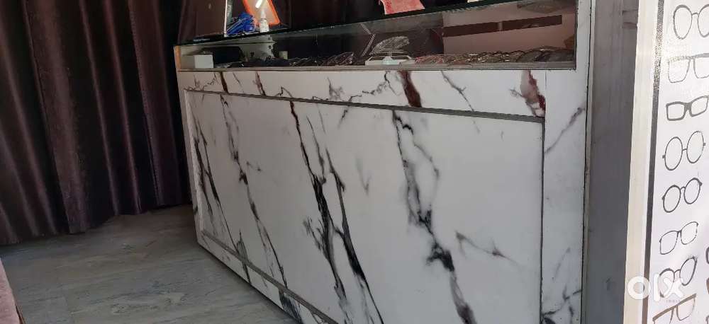Counter, mobile, clothing, shop