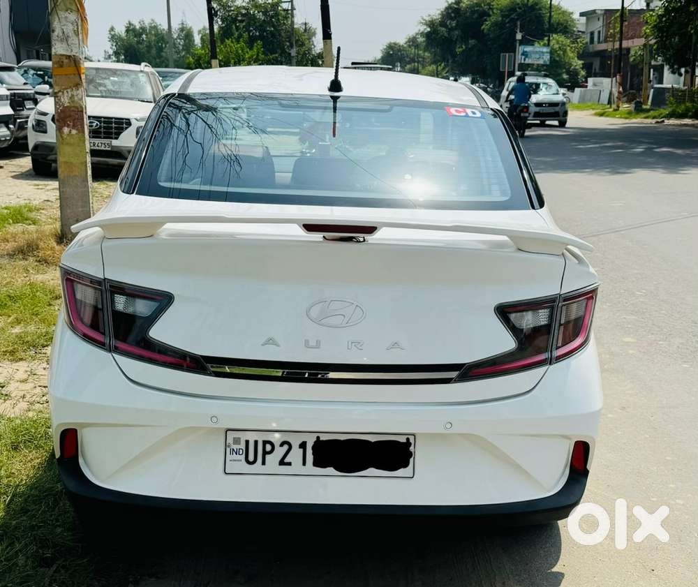 Hyundai Aura Petrol 2024 With 2029 Company Warranty And Insurance 2027