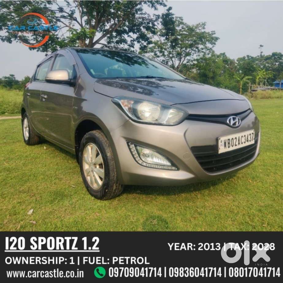 Hyundai I20 Sportz 1.2 Mt, 2013, Petrol