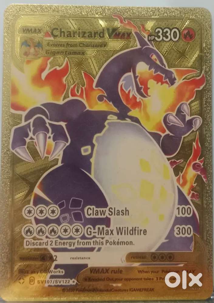 Pokemon card Charizard VMAX - Other Hobbies in undefined, - 1843633288