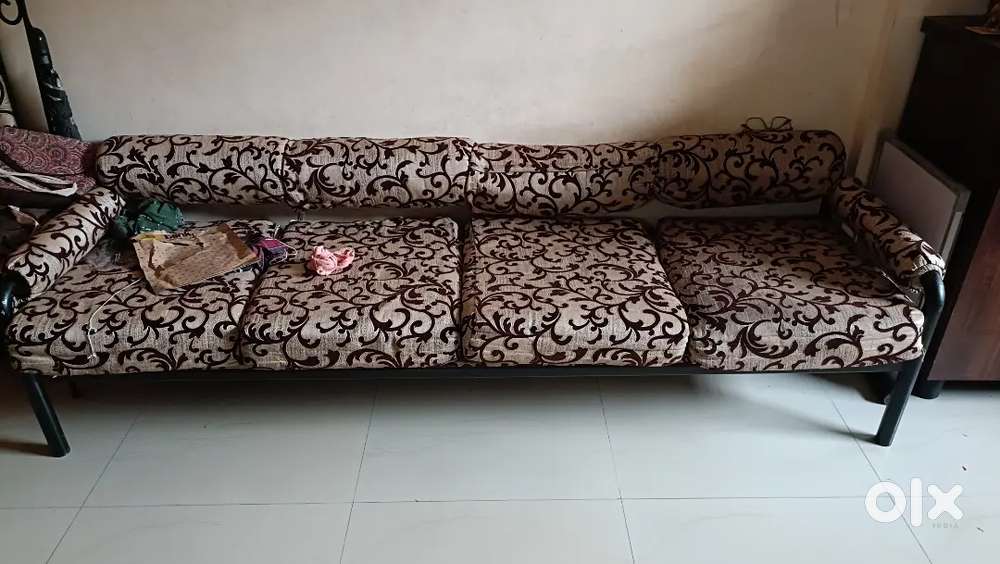 Sofa-4 seating capacity available for sale. Usefull product small fami