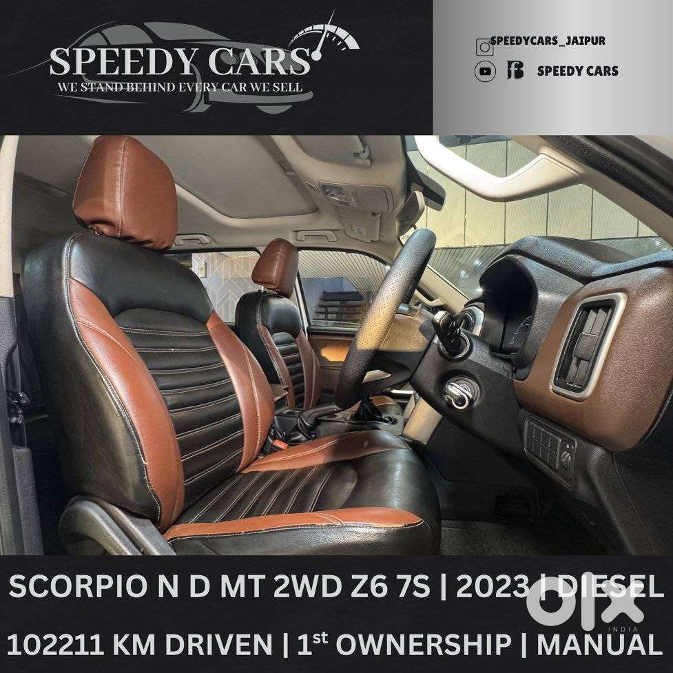 Mahindra Scorpio N Z6 Diesel Mt 2wd 7 Str, 2023, Diesel