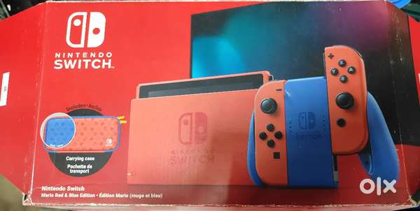 Nintendo switch mario red edition