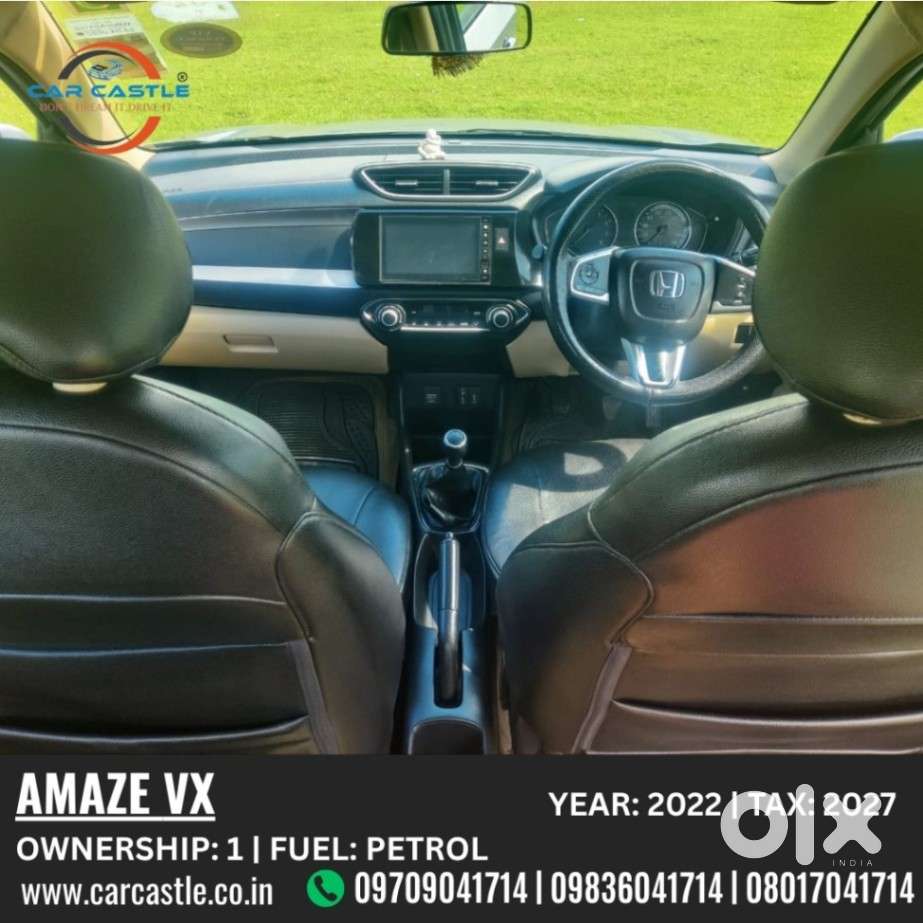 Honda Amaze Vx 1.2 Petrol Mt, 2022, Petrol