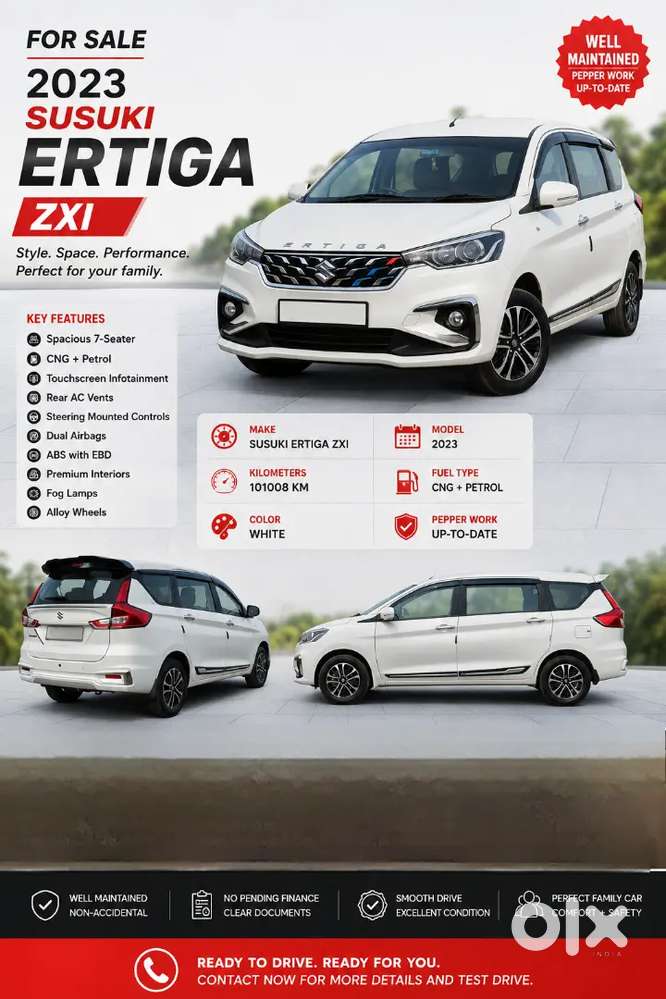 Maruti Suzuki Ertiga Zxi 2023