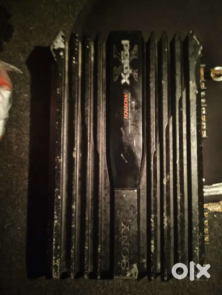 sony car amplifier