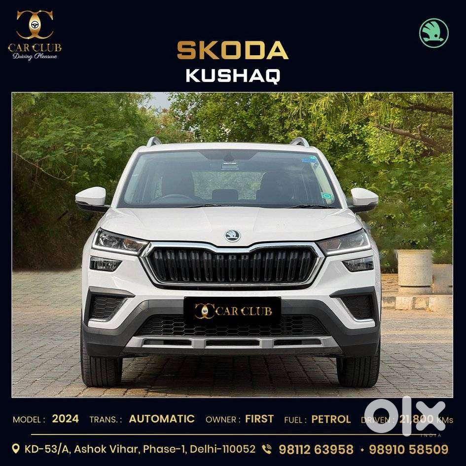 Skoda Kushaq 1.0 Tsi Style At (6 Airbags), 2024, Petrol