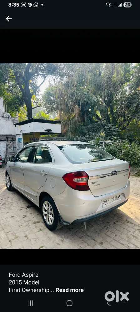 Ford Figo Aspire 2015 Petrol Well Maintained