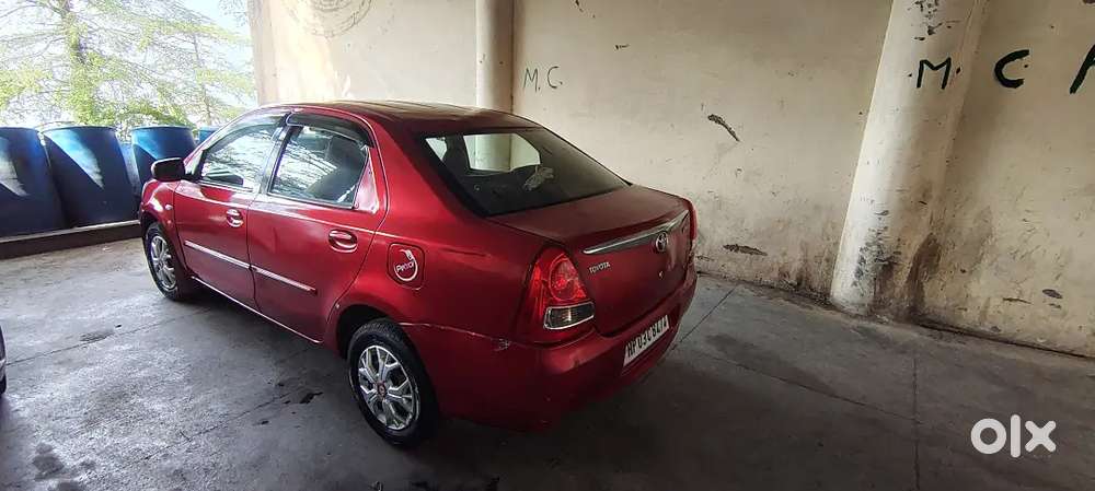 Toyota Etios (red) - Hp 03 Registered - Well Maintained Car For Sale