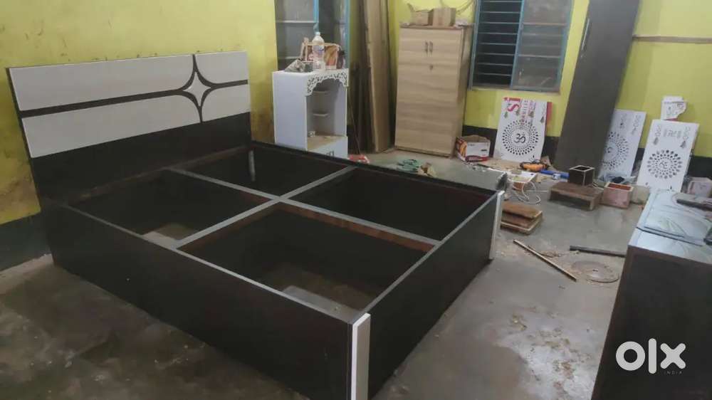 BOX BED NEW size 5/7 offer price for limited time without mattress