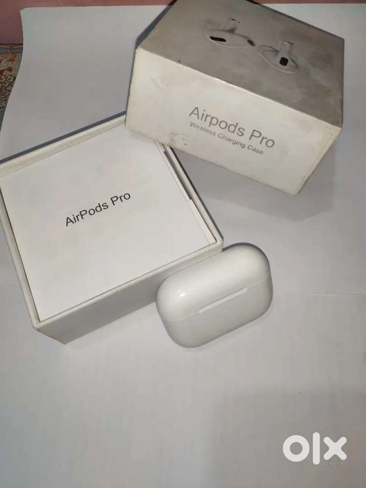 Premium AirPods Pro Wireless Charging Case Box & Manuals Included