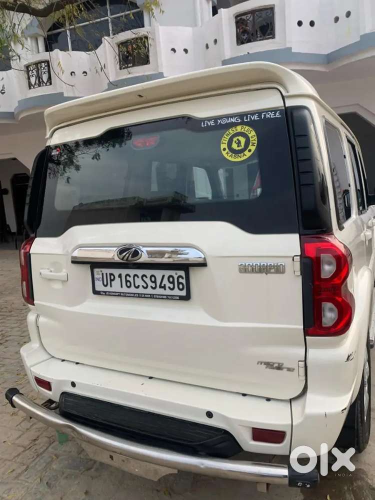 स्कॉर्पियो S5 फर्स्ट ओनर मॉडल 2020 दिसंबर रनिंग 51000  सर्विस रिकॉर्ड