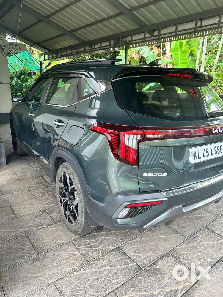 Kia Seltos Gtx Plus 2024 Diesel Doctor Owned Pewter Green