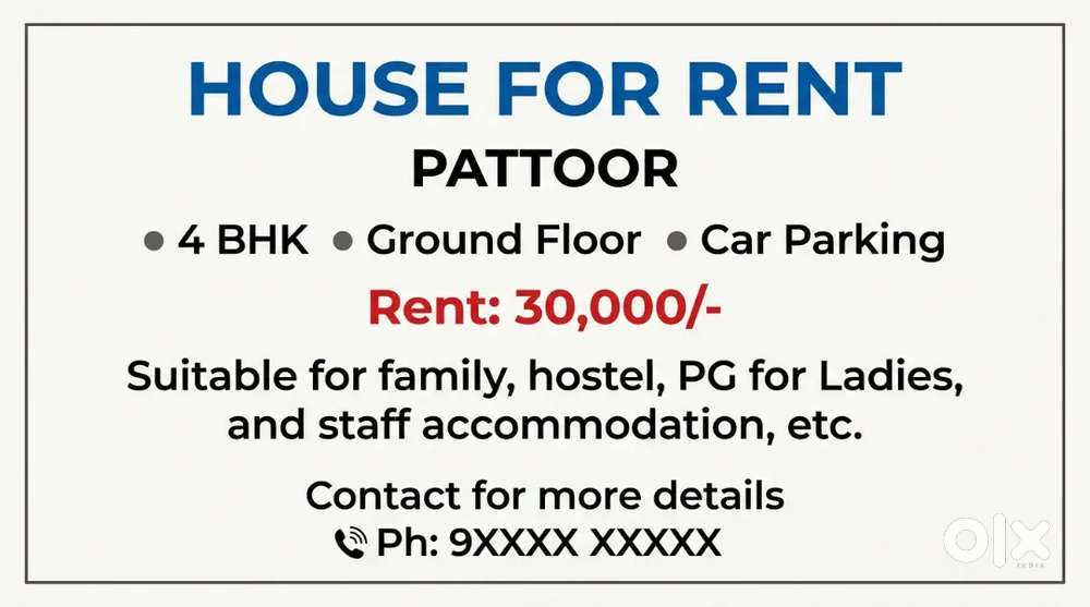 3BHK in Vanchiyoor