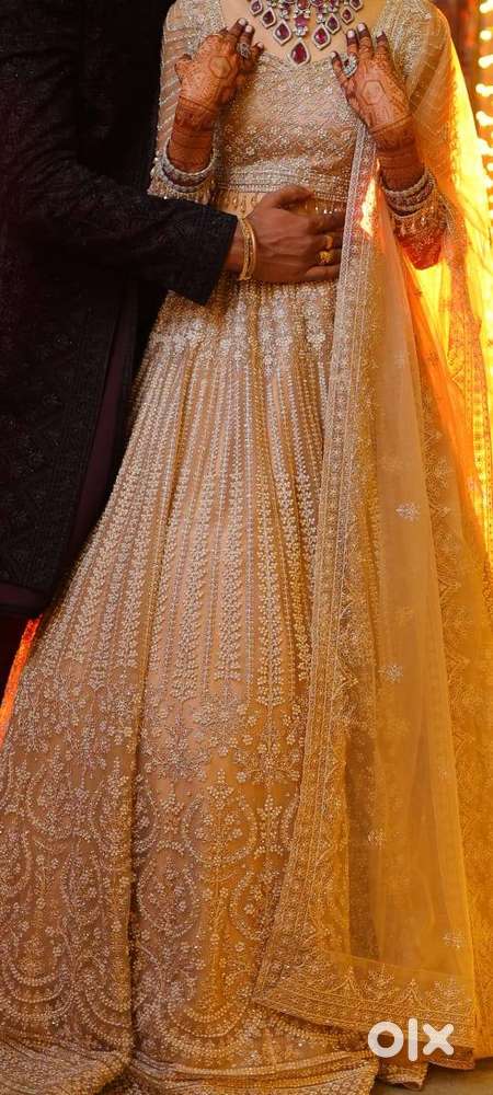 Designer Bridal Lehenga – Worn Once, Perfect Condition, Ready for