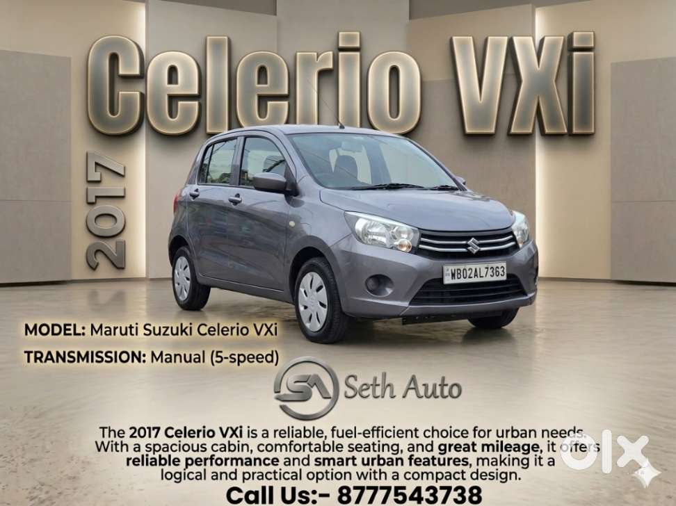 Maruti Suzuki Celerio Vxi, 2017, Petrol