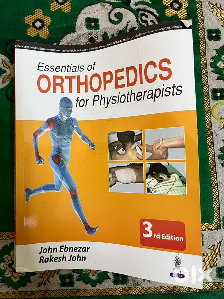 Essentials of Orthopedics for Physiotherapists John Ebnezer 3rdedition