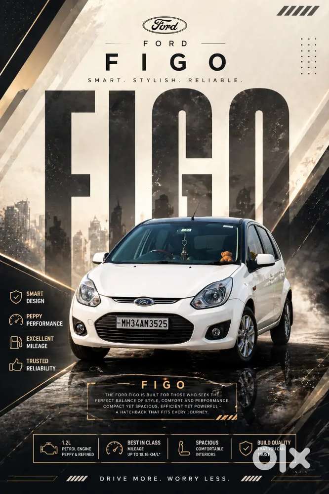 Ford Figo 2014 Diesel 89000 Km Driven