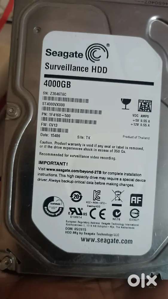 4tb hard disk