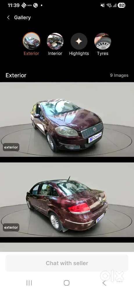 Fiat Linea Tjet Plus For Sale