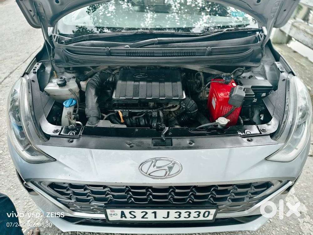 Hyundai Aura Sx (o) Manual, 2020, Petrol