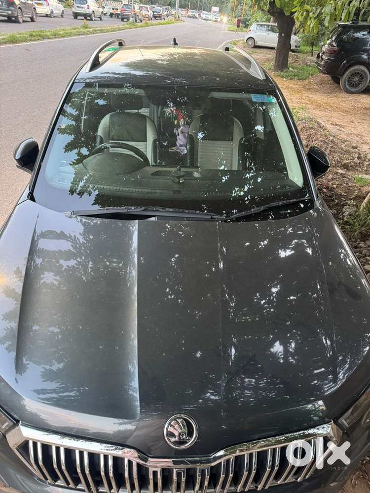 Chandigarh Number Black Skoda Kushaq 2025 Petrol 12261 Km Driven