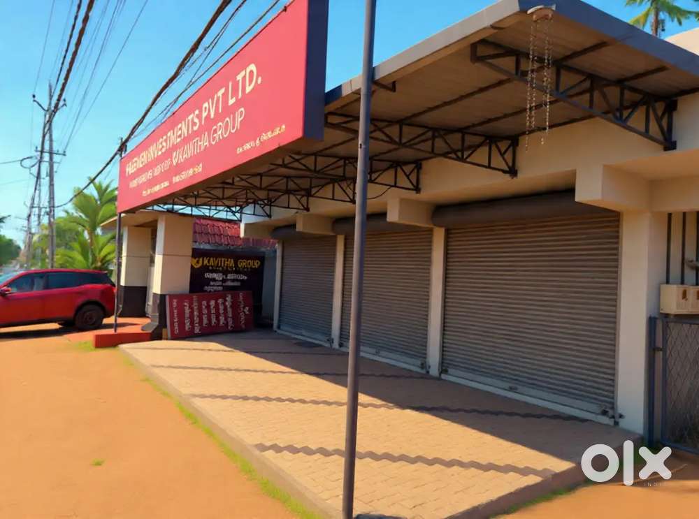 Shops for rent Near KPL oil Mills and Kalyan Silks Irinjalakuda