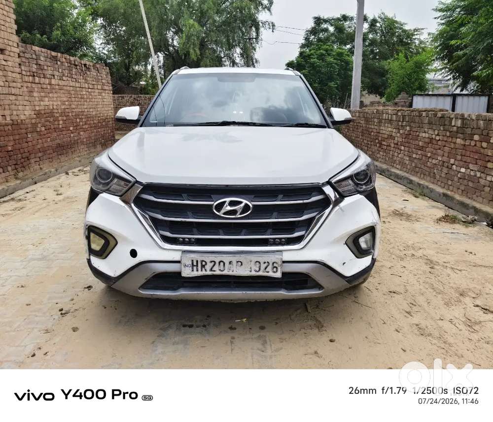 Hyundai Creta 2019 Diesel Manual 80% Tyer Warking