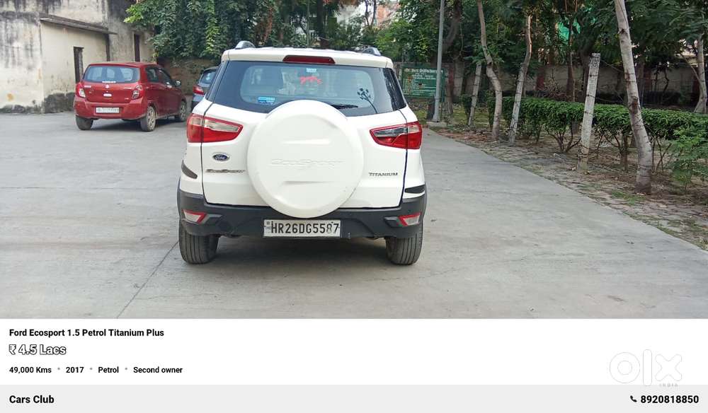 Ford Ecosport [2015-2017] 1.5 Titanium Plus Ti-vct, 2017, Cng & Hybr..