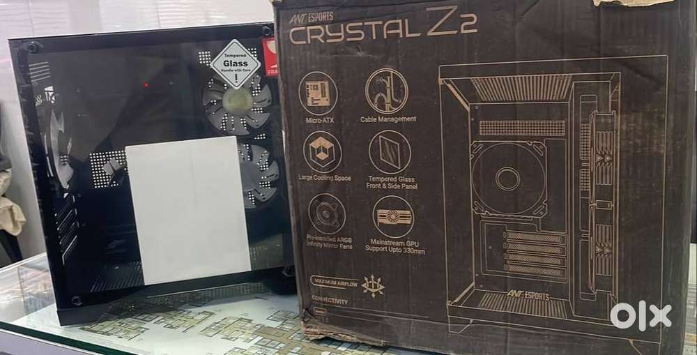 Ant Esports Crystal Z2 Gaming Cabinet ; New Open Box  Limited Stock