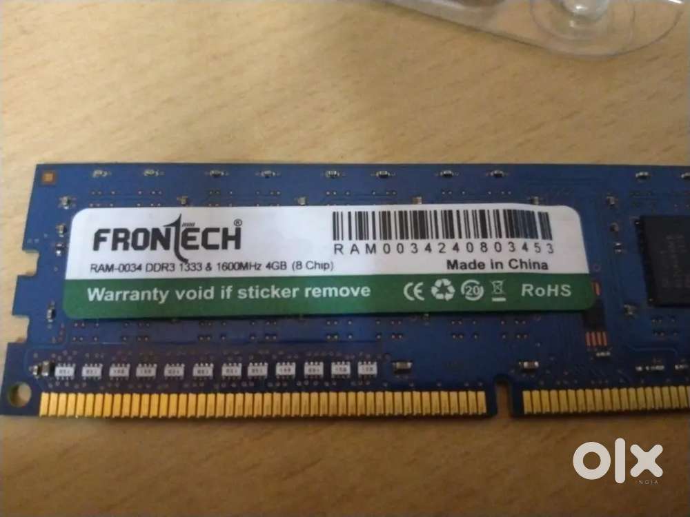 4GB DDR3 1333/1600MHz RAM - Unused - Frontech