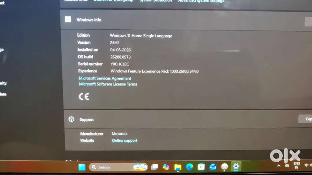 Motorola notebook