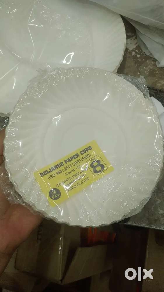 Party tissues and plates