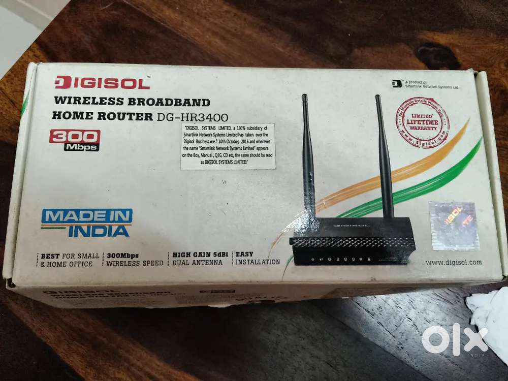 Wireless broadband router