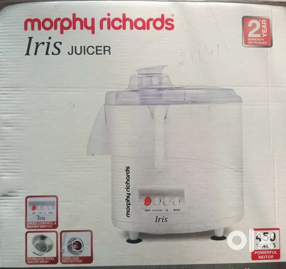 Every part of this juicer is in working condition Kitchen