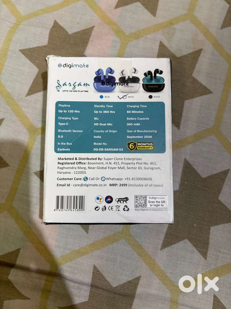Digimate Sargam earbuds