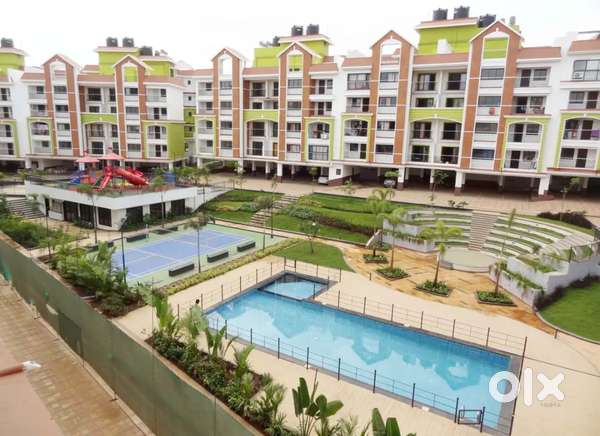 3BHK Furnished Apartment for Rent at Porvorim in Gated Complex