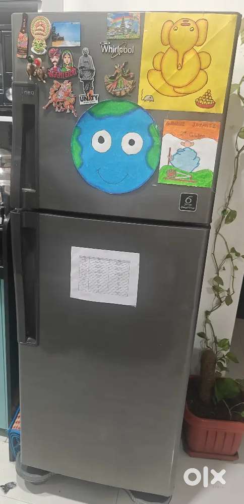 Whirlpool double door fridge is on sale
