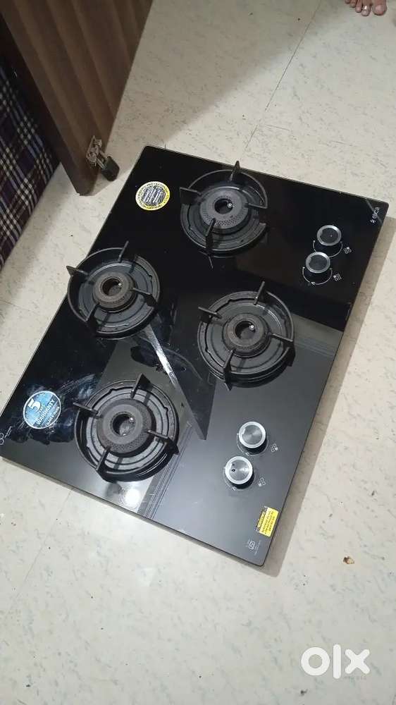 Elica 4 Burner automatic hob/stove
