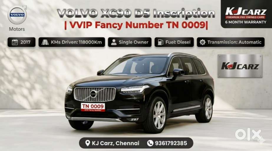 Volvo Xc 90 D5 Inscription, 2017, Diesel