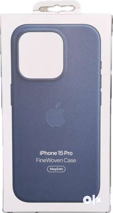 iPhone 15 Pro FineWoven Case with MagSafe - Pacific Blue - Apple
