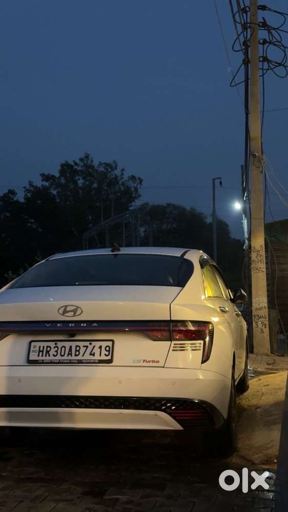 New Verna 1.5 Turbo Gdi Dct Sx Automatic 2024  First Owner