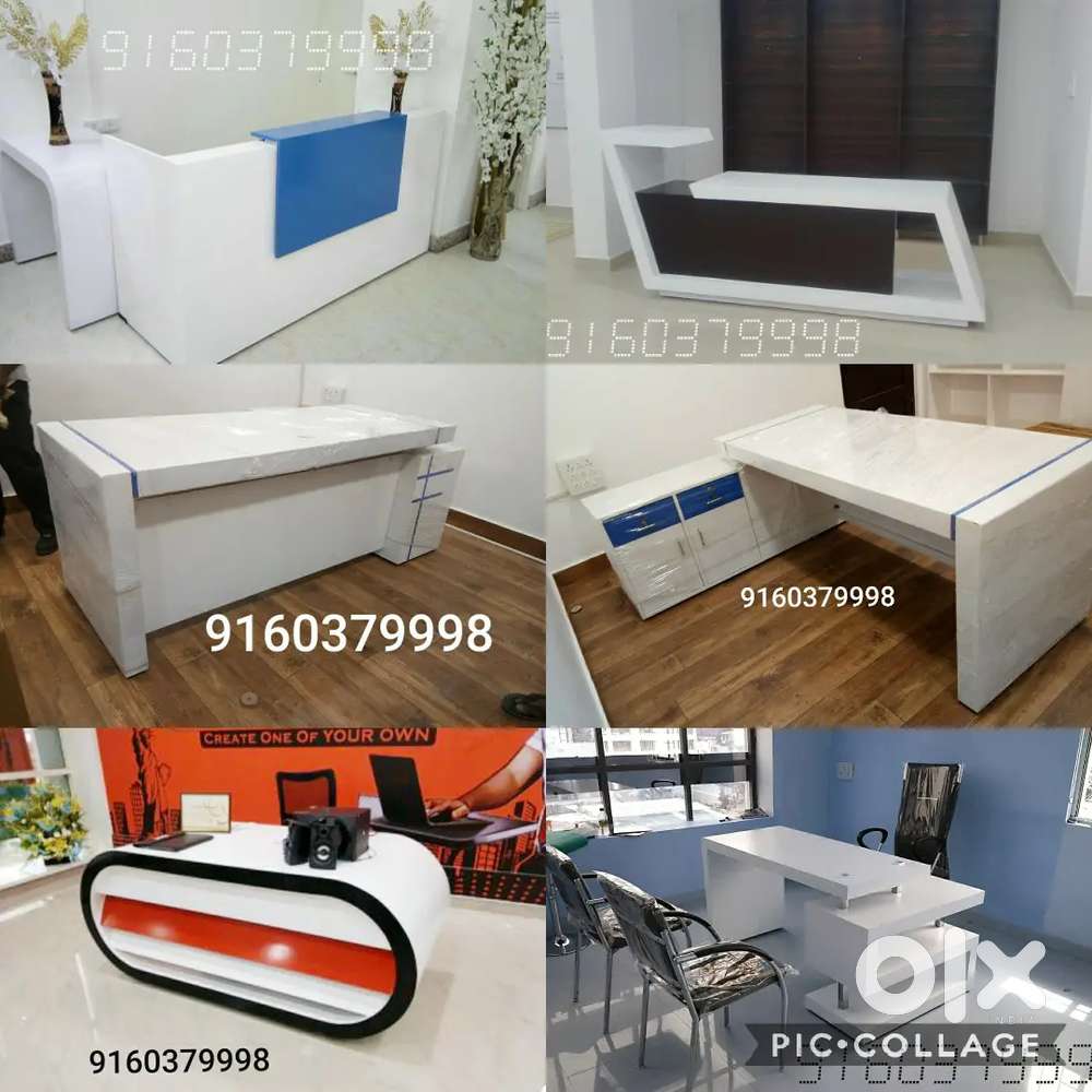 Study tables reception tables office tables conference table chairs